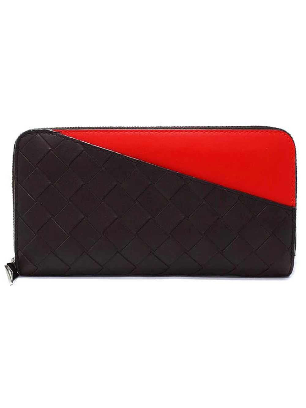 Bottega Veneta Intrecciato Zip Around Wallet Round Zipper Long